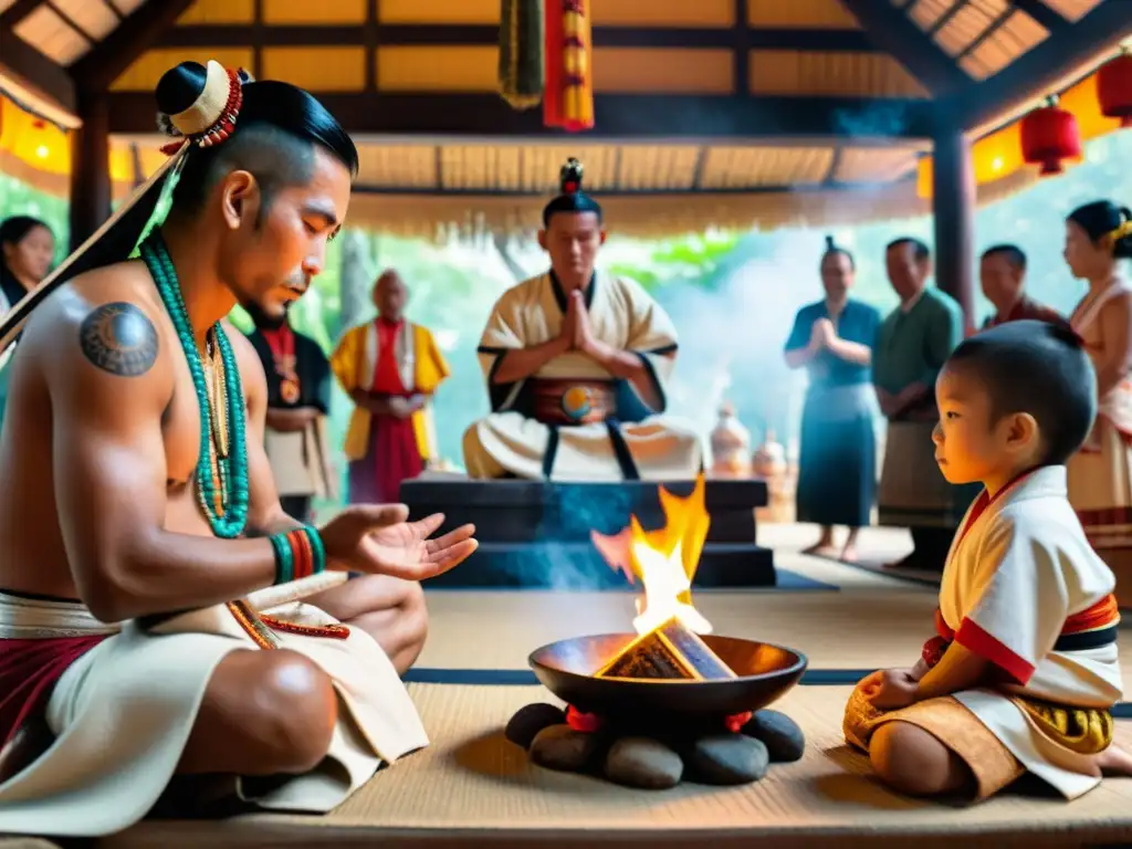 Veneración de ancestros en rituales: Diversas culturas se unen en ceremonias ancestrales