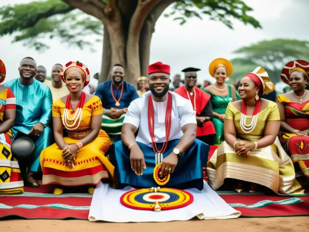 Colorido matrimonio tradicional Igbo: amor, tradición y riqueza cultural en Nigeria