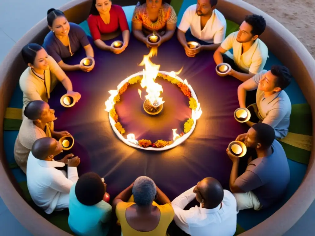 Diversas culturas se unen en ritual de ayuno sagrado, simbolizando la unidad y significado ayuno sagrado culturas