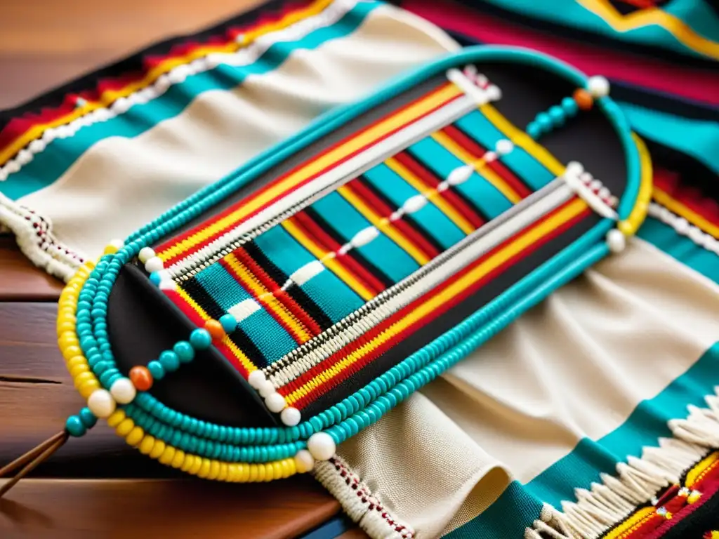 Detalles del cradleboard navajo con significado rituales nacimiento culturas en alta resolución, resaltando la artesanía y simbolismo