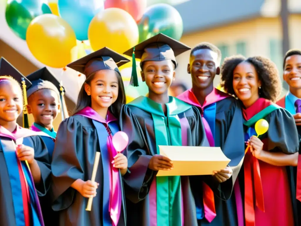 Emoción y tradiciones en graduación preescolar