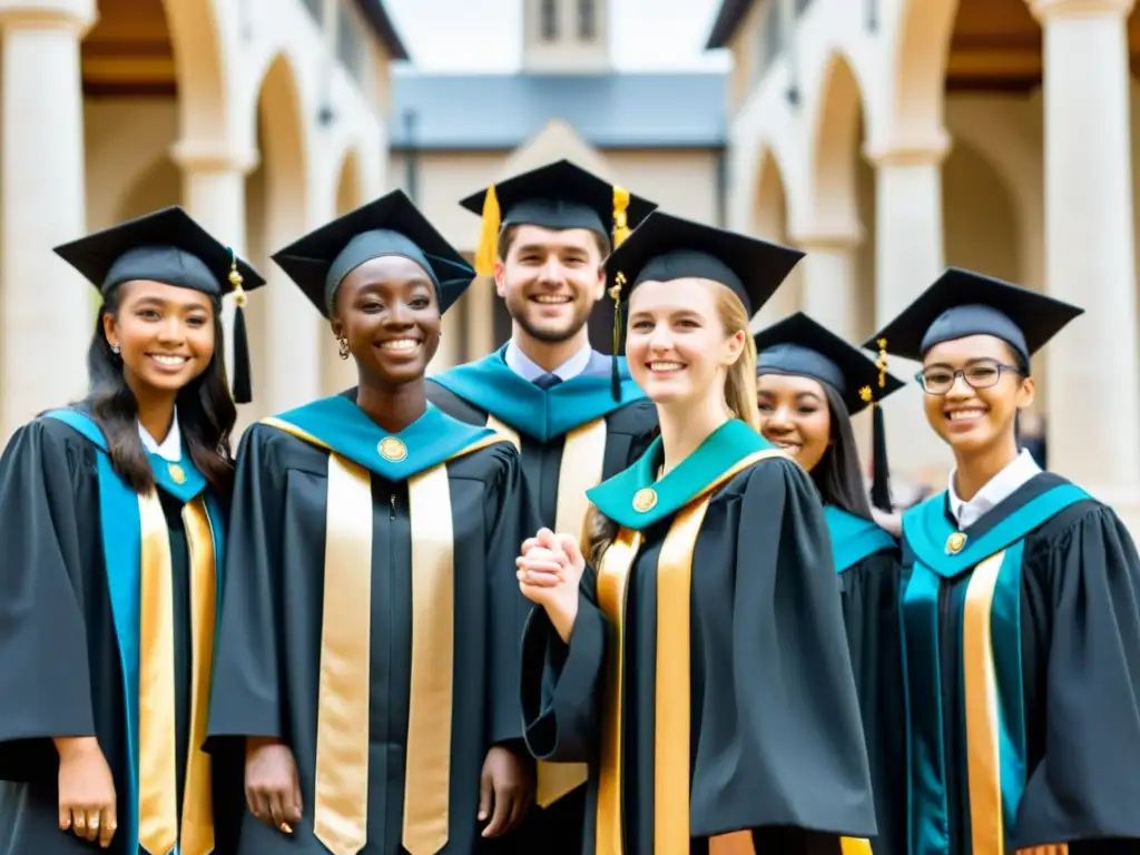 Estudiantes de ingeniería celebrando su graduación con un ritual de camaradería