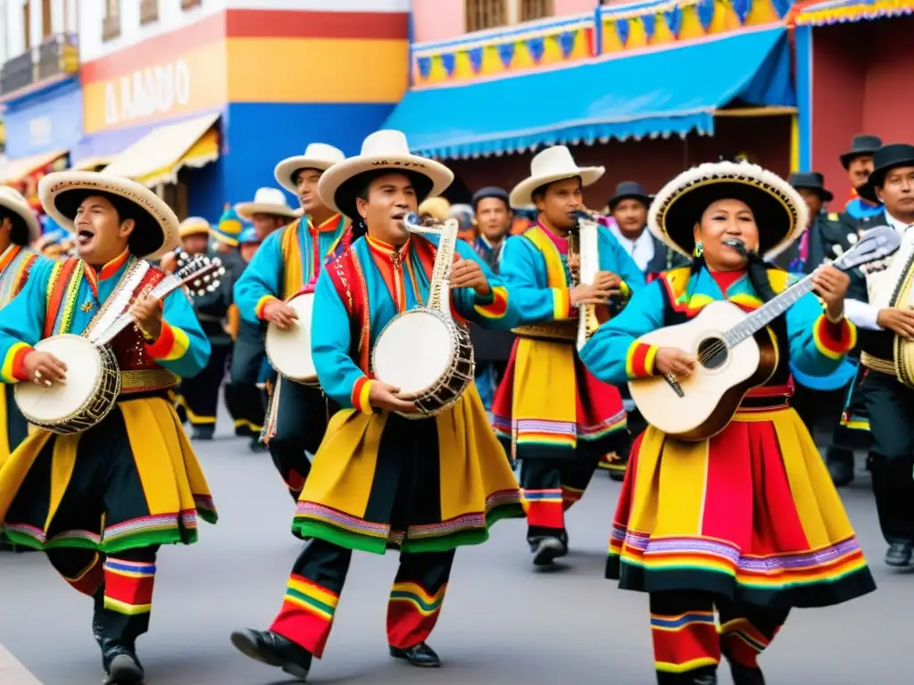 Grupo La Banda Poopó en el Carnaval de Oruro, sincretismo en música y tradición boliviana