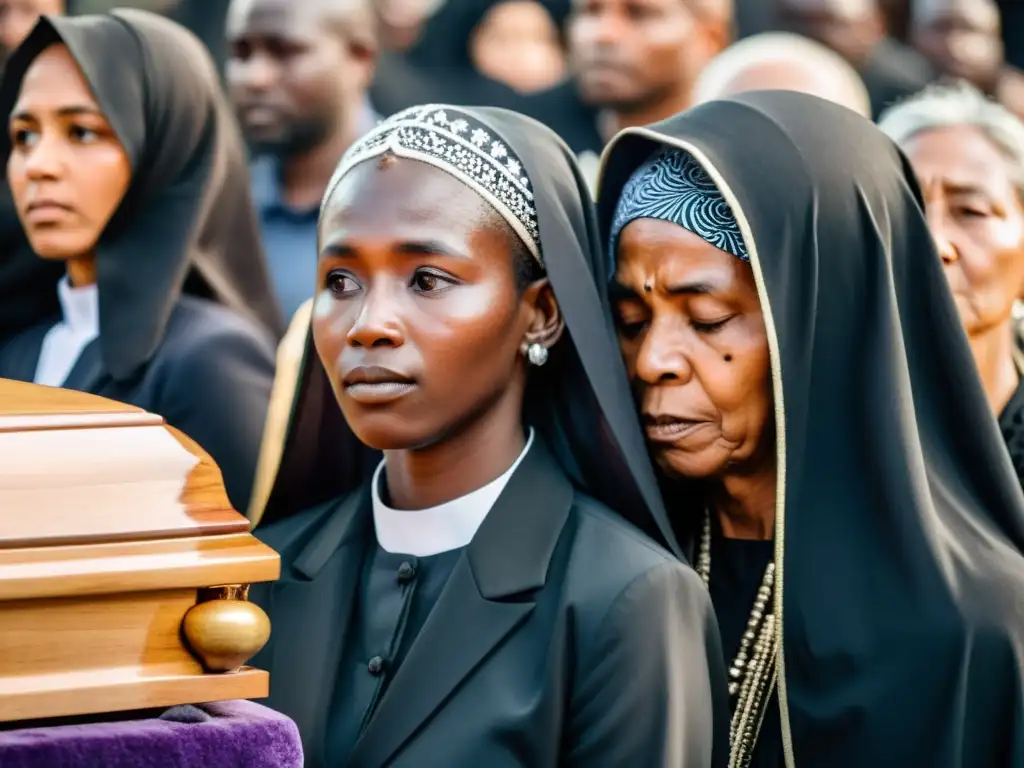 Muestra de rituales funerarios en diferentes culturas: emociones crudas y diversidad cultural en ceremonias de duelo y despedida