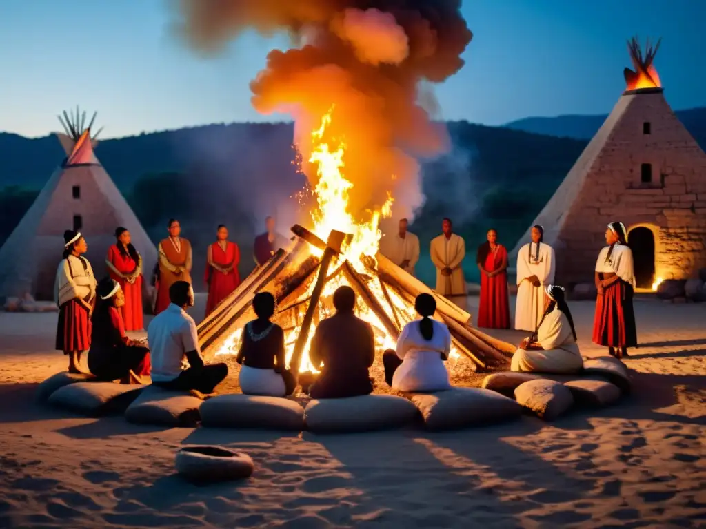 Un poderoso ritual de empoderamiento en un antiguo lugar sagrado