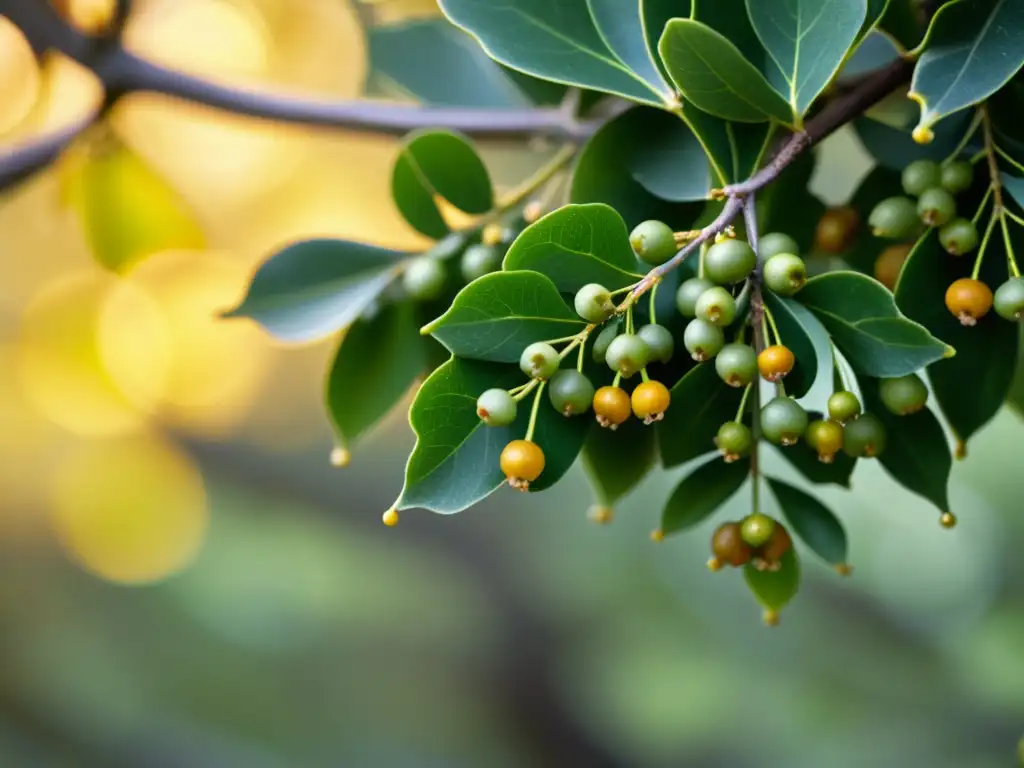 Rituales Celtas antiguos: mistletoe en el antiguo roble, evocando misterio y encanto en el bosque místico