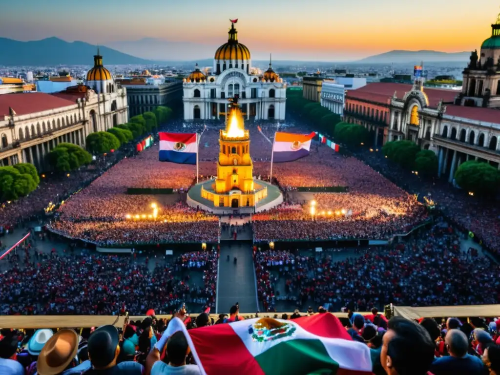 Una vibrante celebración mexicana con el presidente en el Zócalo de la Ciudad de México: Análisis profundo celebración mexicana